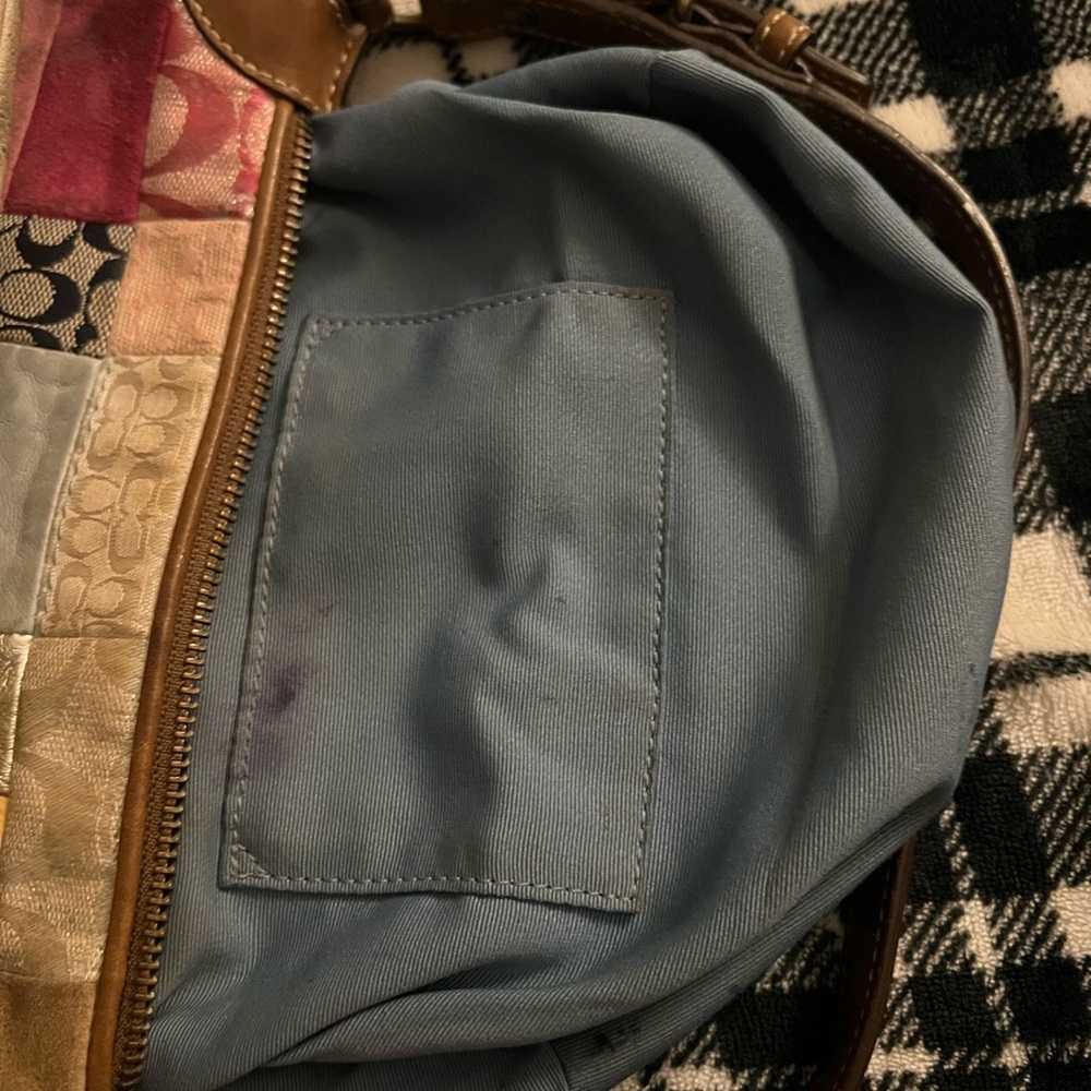 Coach Patchwork Shoulder Bag - Picture 16 of 17